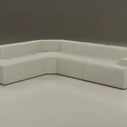 ShorLeg Fbric Sofa