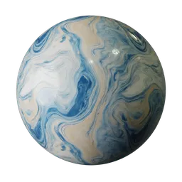 Sandy Blue Marble