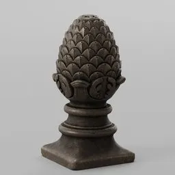 Cast Iron Pine Cone
