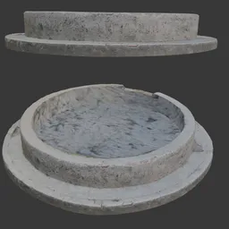 Concrete pool