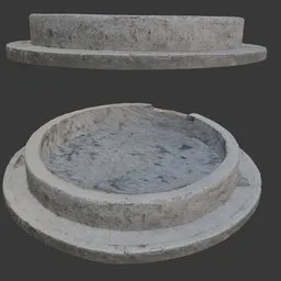 Concrete pool