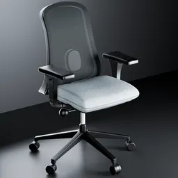 Lino Office Chair - Gray