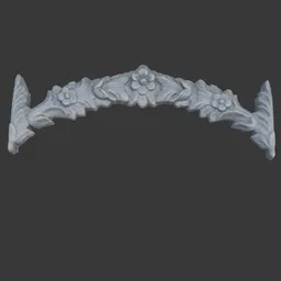 Decorative Floral Arch Trim