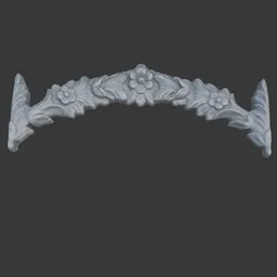 Decorative Floral Arch Trim