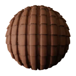Procedural Terracotta Roof Tiles