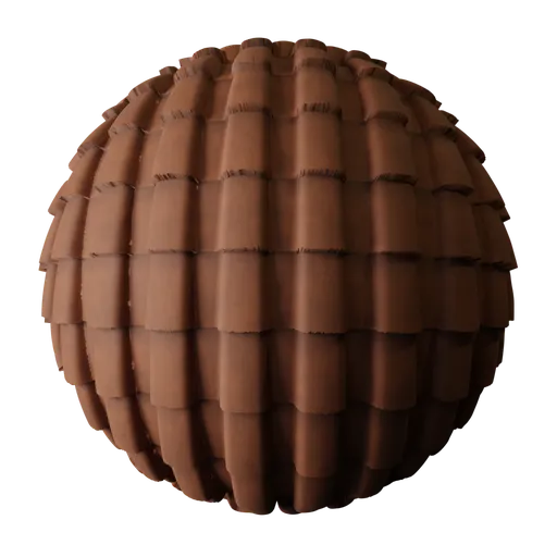 Procedural Terracotta Roof Tiles