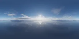 Aerial Lake Mountain Landscape Day