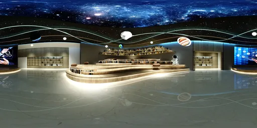Galaxy Theme Library Hall