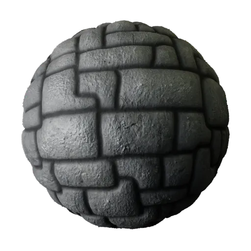 High-quality 2K PBR Inca stone texture for 3D modeling and rendering, suitable for Blender and other 3D applications.