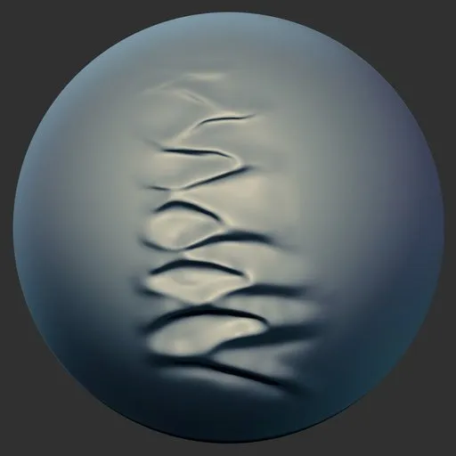 ER_Fabric Brush Fine Parallel Fold