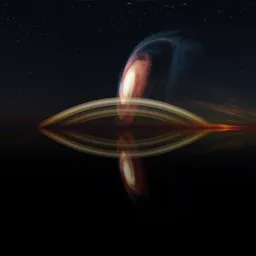 Sci-fi Planet Pure Sky Night