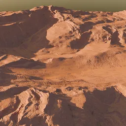 Eroded Ridge Terrain