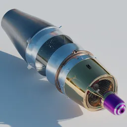 Radio-Controlled Turbojet Engine