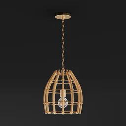 Rattan Pendant Light