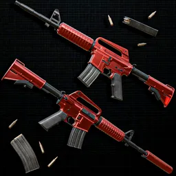 M4A1-S Custom Red Edition