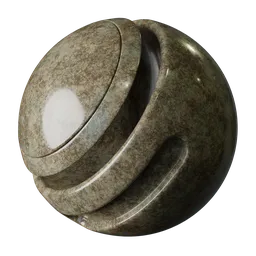 Procedural Brown Granite