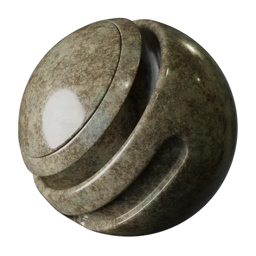 Procedural Brown Granite