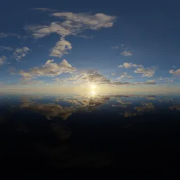 Dramatic Sunset Sky Clouds
