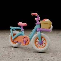 Stylized Bicycle