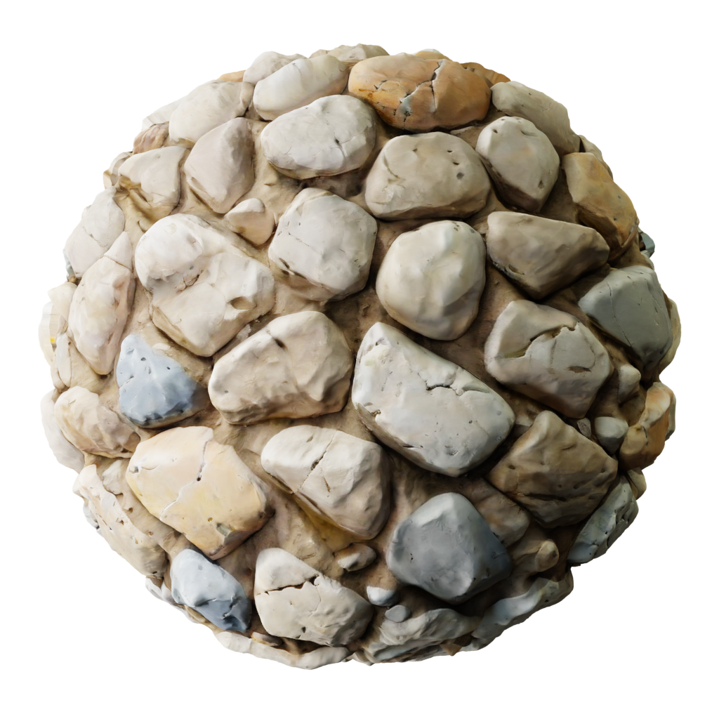 Stone Path | FREE 3D stone materials | BlenderKit