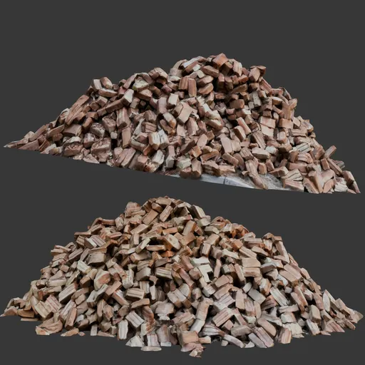 Bricks Derbis Pile