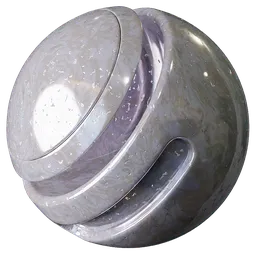 Marble Marked White