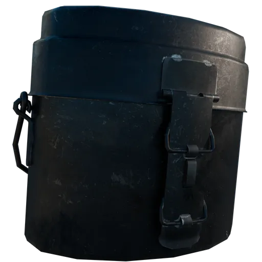 Old Metal Army Mess Kit