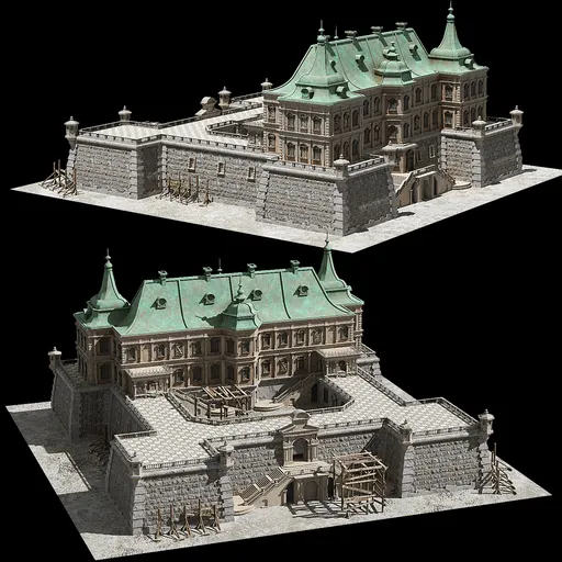 Abandoned Renaissance Castle