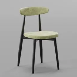 Dining Chair - upholstered leather