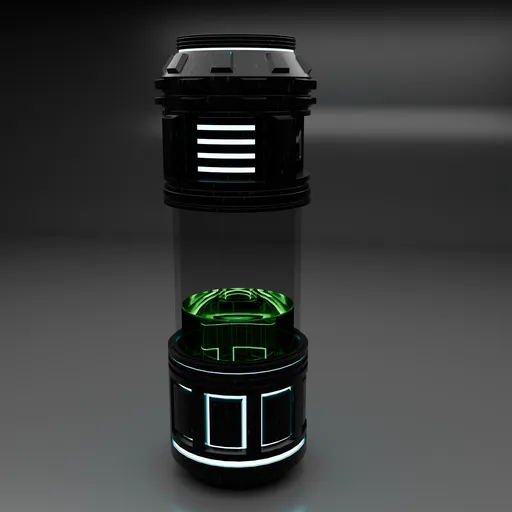 Sci Fi Liquid Canister