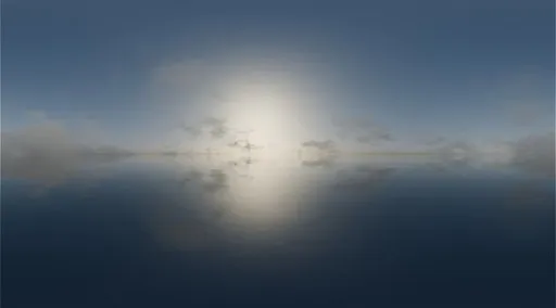Calm Horizon Reflection