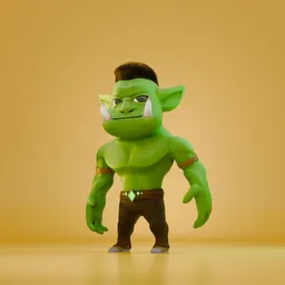 Orc stylized