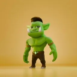 Orc stylized