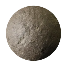 Muddy Cracked Ground