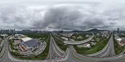 Highsky Cloudly Green Forest