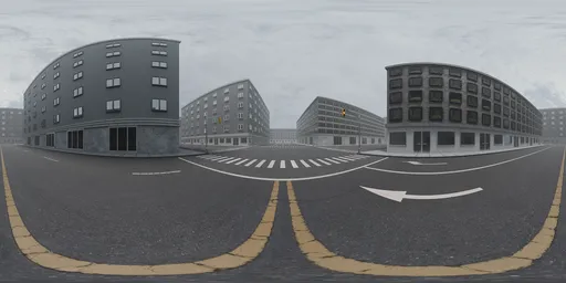 Foggy City - HDRi