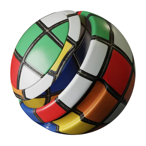 Rubiks Cube Plastic