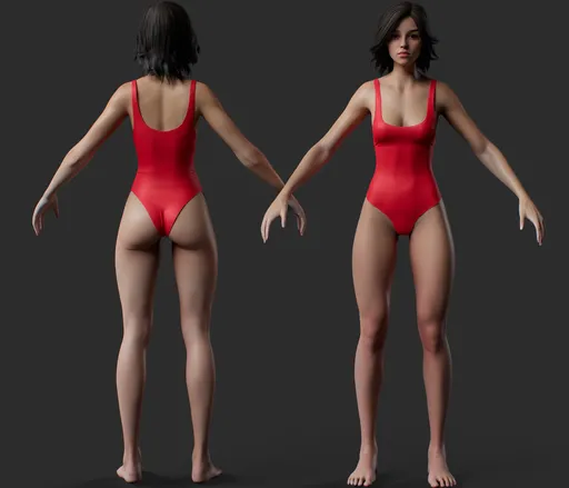 Swimsuit Female Character