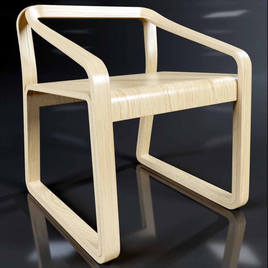 DPX Large Armchair Concept FREE Armchairs models BlenderKit