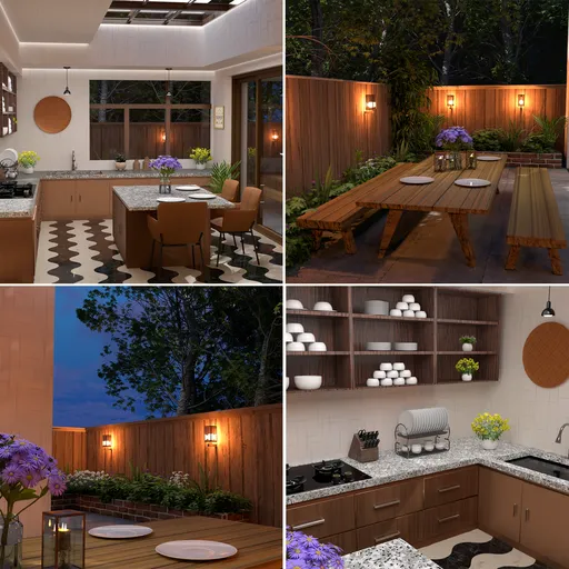 Cozy Modern kitchen