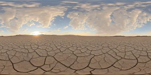 Dry Cracked Barren Wasteland.exr