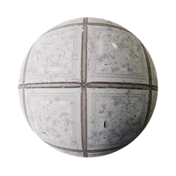 High-resolution weathered plaster PBR texture for 3D modeling in Blender and similar software.