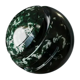 Procedural Verde Alpi Marble