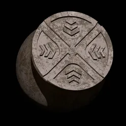 Rokviz Ancient ornament symbol brush