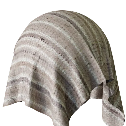 Stripe Natural Jacquard