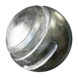 Heavily Scratched Metal