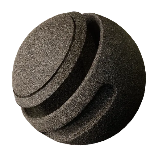 Highly detailed PBR soil texture for Blender 3D, seamless tile with customizable scale, color, roughness, and metallic options.