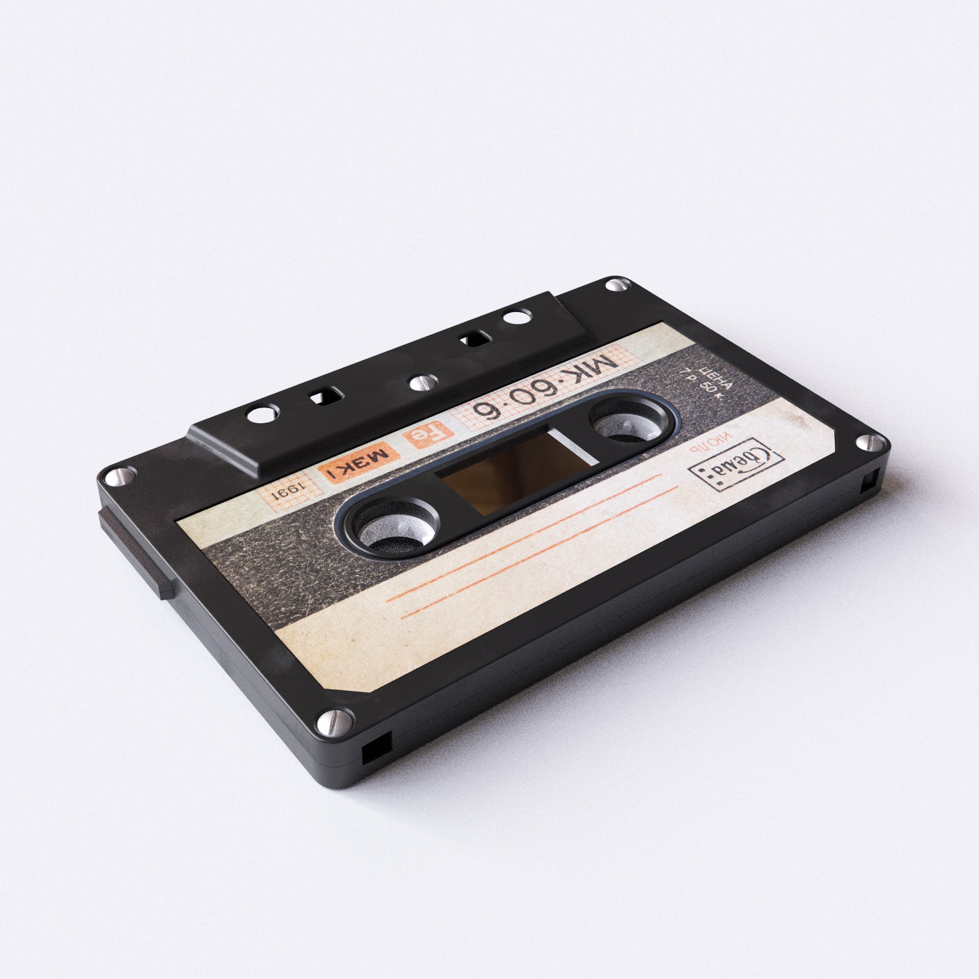 Cassette | Music Accessories Models | BlenderKit