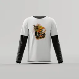 "Turbo Chicks" Layered Motorcycle