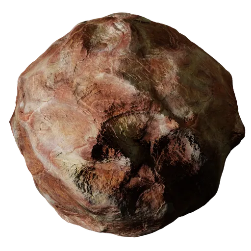 Sci-Fi Rugged Rock Surface